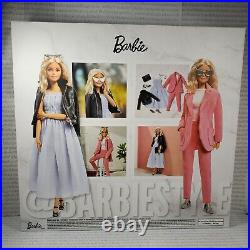 Nrfb Barbie (n501) @barbiestyle #1 Gold Label Blonde Made To Move Doll Gtj82
