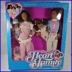 Nrfb Dolls N30 Heart Family Mom Dad & Babies Deluxe Set Aa Fashion Doll Giftset