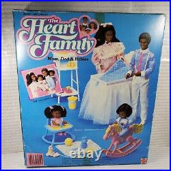 Nrfb Dolls N30 Heart Family Mom Dad & Babies Deluxe Set Aa Fashion Doll Giftset