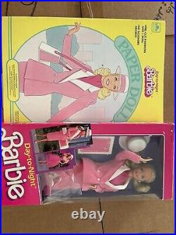 Original Day To Night Barbie Doll 1984 NRFB Mattel #7929 & Uncut Book
