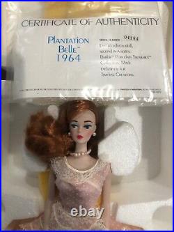 Plantation Belle Barbie 1964 Limited Edition Doll NRFB (1991) /COA- (4)