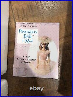 Plantation Belle Barbie 1964 Limited Edition Doll NRFB (1991) /COA- (4)