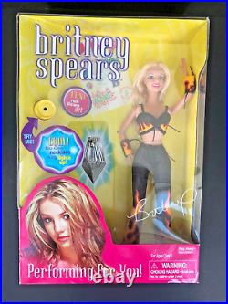 Play Along Britney Spears Doll Flame Outfit 2001 Performing for You New NRFB