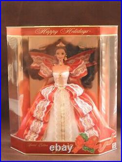 RARE 1997 Collectible Holiday Barbie Doll Happy Holidays Special Edition NRFB