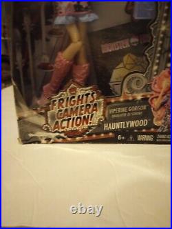 RARE Monster High VIPERINE GORGON Doll 2013 Frights Camera Action NIB NRFB Box
