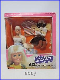 RARE Vintage SEARS Department Store Lovely Lindsey Fashion Doll Play Set NRFB