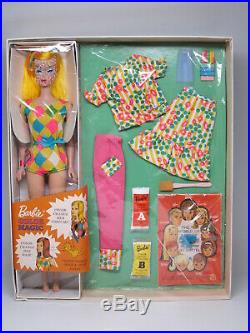RARE Vtg Color Magic BARBIE #1043 Fashion Fun Set High Color Blond 1966 NRFB NIB