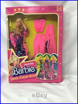Rare 1978 Superstar Barbie Doll Gift Set Fashion Change-abouts # 2583 Nrfb