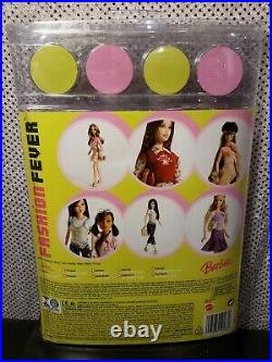 Rare Fashion Fever Barbie Doll Outfit Set 2004 Mattel G9014 Nrfb