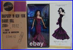Rhapsody in New York Barbie Doll 2006 Barbie Fan Club Exclusive Gold Label NRFB