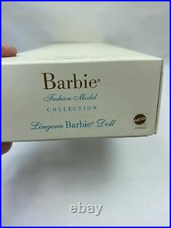 Silkstone Blonde #1 LINGERIE Barbie Fashion Model Collection Doll Error Box NRFB