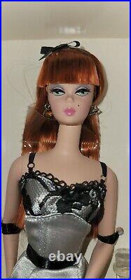Silkstone Fashion Model LINGERIE #6 Barbie Doll Red Hair NRFB