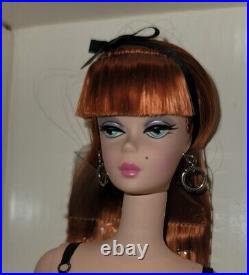 Silkstone Fashion Model LINGERIE #6 Barbie Doll Red Hair NRFB
