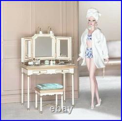 Silkstone New Barbie Fashion Model Vanity And Bench Gold Label MINT-NRFB
