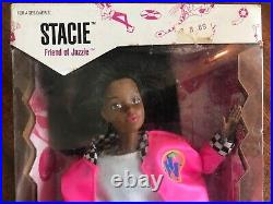 Stacie High School Jazzie Friend Barbie AA Doll 1988 Mattel 3636 NRFB VINTAGE
