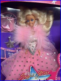 SuperStar Barbie & Ken Dolls 1988 Mattel #1604 & 1535 NRFB Sealed NIB Movie Star