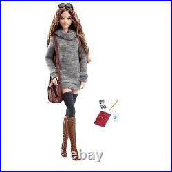 The Barbie Look City Chic Style Sweater Dress Karl Lagerfeld Face Mold NRFB HTF