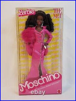 The Met Moschino African American Aa Barbie Doll 2019 Mattel Gml85 Nrfb
