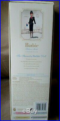 The Stewardess Silkstone Barbie NRFB Mint J4256 Gold Label