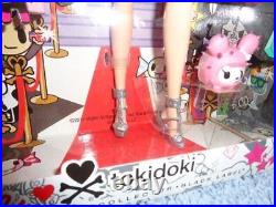 Tokidoki Barbie 10th Anniversary Pink Hair Tattoo Doll Black Label 2014 NRFB New