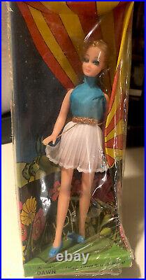 Vintage 1970 Topper Toys DAWN Doll #0500-001 New Factory Sealed Box NRFB