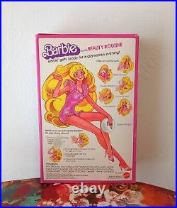 Vintage 1979 Beauty Secrets Barbie Doll #1290 New NRFB