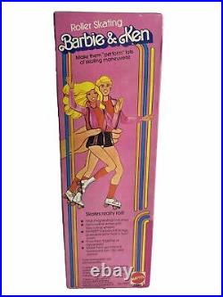 Vintage 1980 Roller Skating Barbie Doll Skates Really Roll Mattel #1880 NRFB