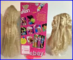 Vintage 1991 Totally Hair Barbie LOT Ken NRFB + Barbie & Skipper Dolls + Dep Gel