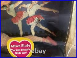 Vintage Active Sindy Poseable Ballerina Brunette Hair Pedigree Doll rare NRFB