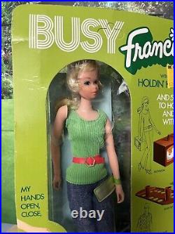 Vintage Barbie 1972 MEGA RARE BUSY FRANCIE Doll BRAND NEW SEALED NRFB MIB MIP