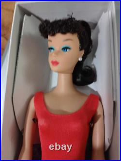 Vintage Barbie Let's Play Barbie Brunette Ponytail Repro Doll Le 2011 Nrfb