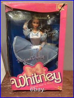 Vintage Mattel 80s Perfume Pretty Whitney Barbie Doll NRFB Distressed Box #4557