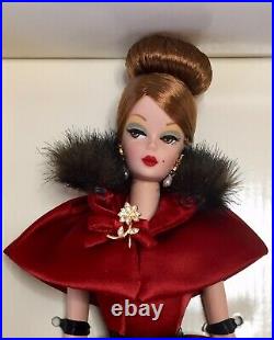 Vintage Mattel Silkstone Fashion Model Collection Ravishing In Rouge-nrfb