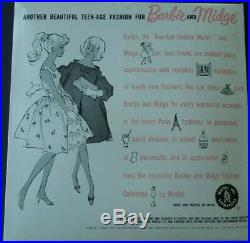 Vintage NRFB MIB MOC Mattel Barbie & Midge Fashion #1610 Golden Evening