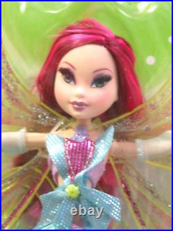 Winx Club, Glam Magic Tecna Doll, Enchantix, Mattel L0551, NRFB withpkg damage